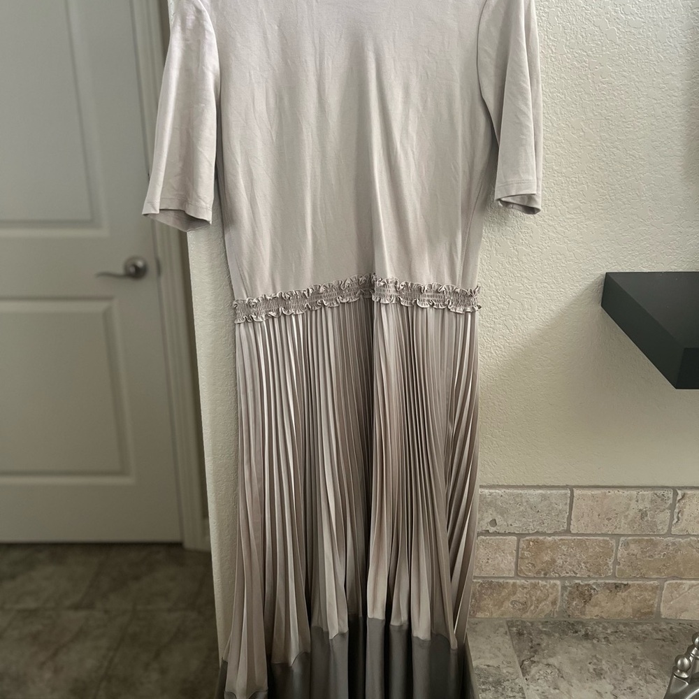 Club Monaco T-shirt Pleated Dress
